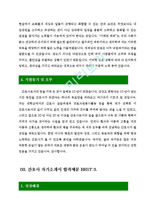 [간호사자기소개서7편] 최신 간호사.hwp